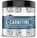 Earthborn Elements L-Carnitine (200 kapslar), Pure & Undiluted, No Additives