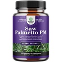 Nighttime Defense Saw Palmetto för män - Saw Palmetto Extract Prostate Supplement för män hjälper till att minska natt Urination Frequency Urgency och Overactive Bladder med Lycopene Pumpkin Seed och Melatonin