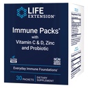 Livslängd - Immun Packs med vitamin C & D, Zink och Probiotic (30 Pack)