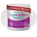 CoolComfort Personal Cleansing Pads med Organic Witch Hazel och Aloe Vera - All-Natural och Fast Acting Wipes för Hemorrhoid Burning, Itching, Smärta och Svullnad - 100 Pads - Inga Parabens