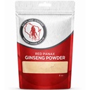 Red Panax Ginseng Powder med naturliga Ginsenosides (8 oz) - Stöder hälsosam energi, vitalitet, humör och mer, koreanska Panax Ginseng Root Powder för smoothies, kaffe eller drycker (1 Pack)
