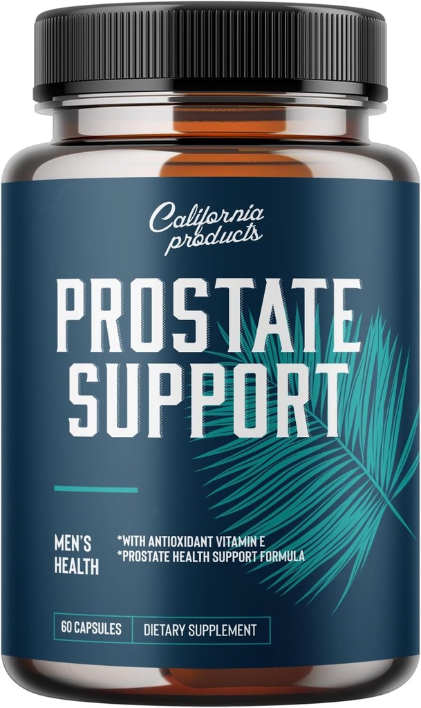 Prostate Support Prostate Supplement För Män En naturlig Formel Saw Palmetto med vitamin E, Aminosyror, Pygeum och 100% ren och minska symtom på frekvent urinering och håravfall