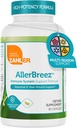 Zahler AllerBreez Immune System Support Formel med vitamin C, Quercetin, Vitamin B5, MSM & Sting Nettle - Seasonal & Year-Round Immune Support Supplement, Dhist Allergy Supplement (180 kapslar)