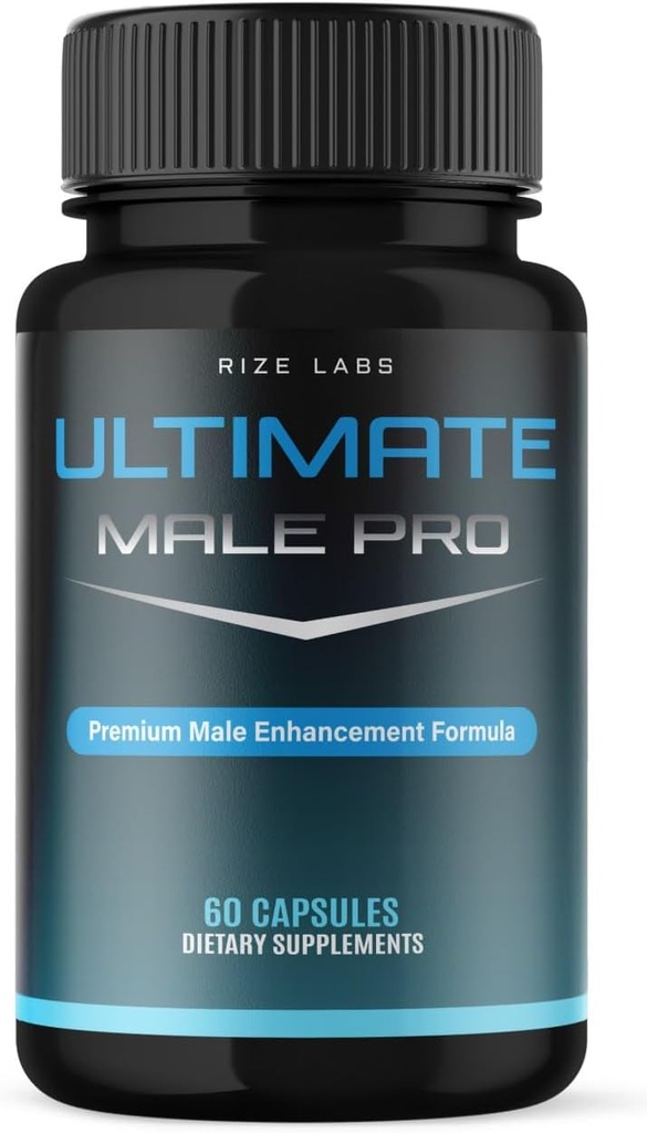 Ultimate Male Pro Capsules for Men, Ultimate Male Extreme Supplement,All-Natural Support for a Healthy Active Lifestyle, UltimateMalePro Reviews ((60 Capsules)