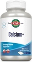 KAL Calcium + AktivGels 1000mg | Calcium, Magnesium, Zink och vitamin D-3 | Formulerad för att hjälpa till att stödja hälsosam tänder och ben | Soja gratis | 100 Softgels