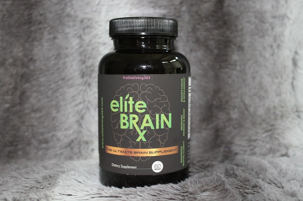 Alla naturliga hjärntillskott - Ökar klarhet, förbättrar minne och humör, ökar fokus och intelligens - vetenskapligt formulerad nootropisk för kognitiv förbättring - Ginkgo Biloba - Elite BrainRx