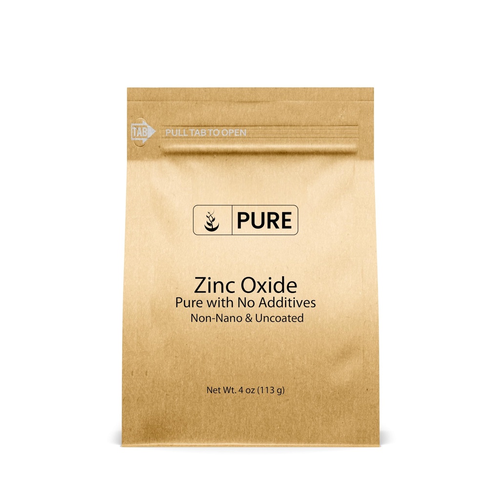 Rena originalingredienser Zink Oxide, miljövänlig förpackning, Non-Nano (4 Ounce)
