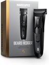 MANSCAPED® The Beard Hedger® Premium Mäns Beard Trimmer, 20 Längd Justerbar Blade Wheel, Rostfritt stål T-Blade för Precision Facial Hair Trimming, Cordless Waterproof Wet/Dry Clipper