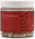 Yoli® Thermoburn Energy Supplement med Green Tea Leaf, Guarana, Choline, Raspberry Ketones och Thermo-G Proprietary Blend - Energy Vitamin, 60 Capsules