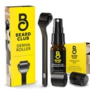 The Beard Club Derma Roller, Rengöring Spray & Replacement Head - Skägg Roller med Rengöring Spray och Ersättningschef