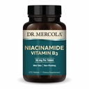Dr. Mercola Niacinamide Vitamin B3, 50 mg, 270 Tablets (90 Servings)