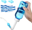 Carllg Neti Pot - Nasal Irrigation Wash Bottle med Sinus Rinse Salt för vuxna och barn (300ml flaska med 30 saltpaket)