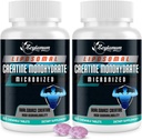 Kreatin Chews tabletter för män och kvinnor, kreatinmonohydrat, 99% Absorption med liposomal & Micronized, 60 portioner