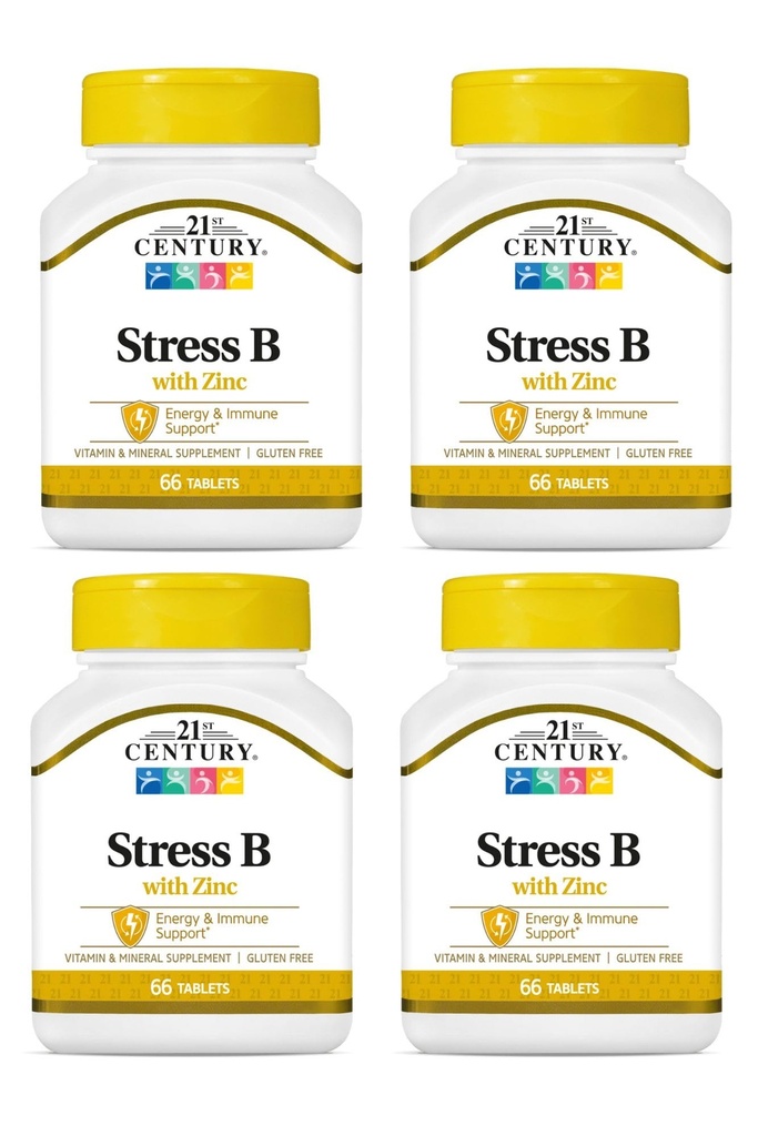 21st Century Stress B W/Zinc 66 greve (4 Pack)