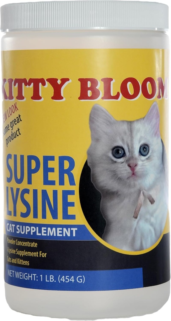 Super Lysine | Den ultimata Immune Booster för katter | Real Cheese och Chicken Liver Flavor (16 oz.)