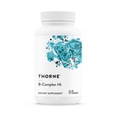 THORNE - B-Complex #6 - Vitamin B-komplex med aktiva former av väsentliga B-vitaminer och extra B6-60 portioner