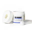 Gold's Gym Nutrition Pre-Workout Powder | Soy-Free, Keto, Vegan Premium smak Pre-Workout med naturlig koffein, L-Citrulline, Alpha GPC, Beta-Alanine och antioxidanter, 20 portioner (Blue Raspberry)
