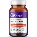 Nya kapitel Calcium Supplement - Bone Strength Organic Calcium med Magnesium, Vitamin D3 + K2, 70 + Spår Mineraler för Benhälsa, Gluten Fri, Lätt att Svälja Slim Tablets - 60 Räkna