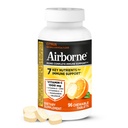 Airborne Vitamin C 1000mg (per portion) - Citrus Chewable Tablets (96 greve i en låda) - Förpackning kan variera