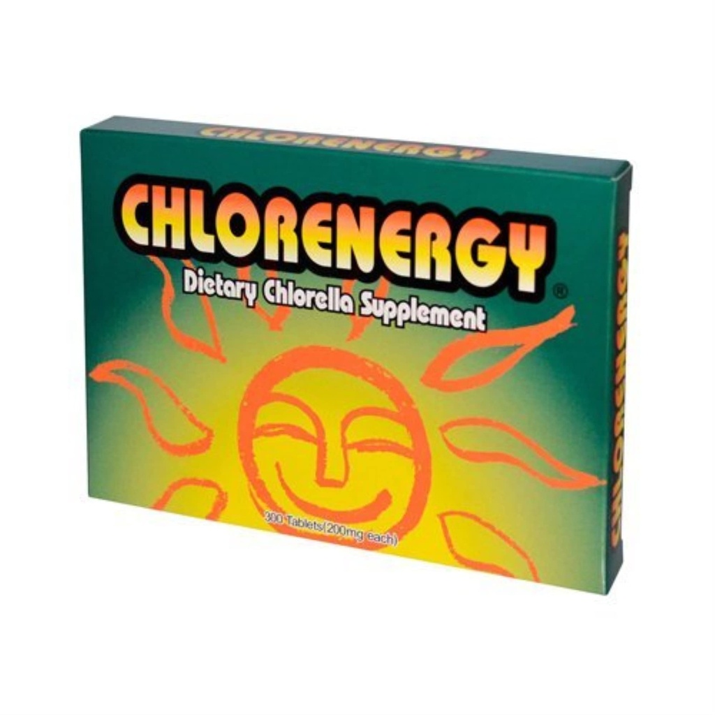 Chlorella tabletter, 200 Mg, 300 greve