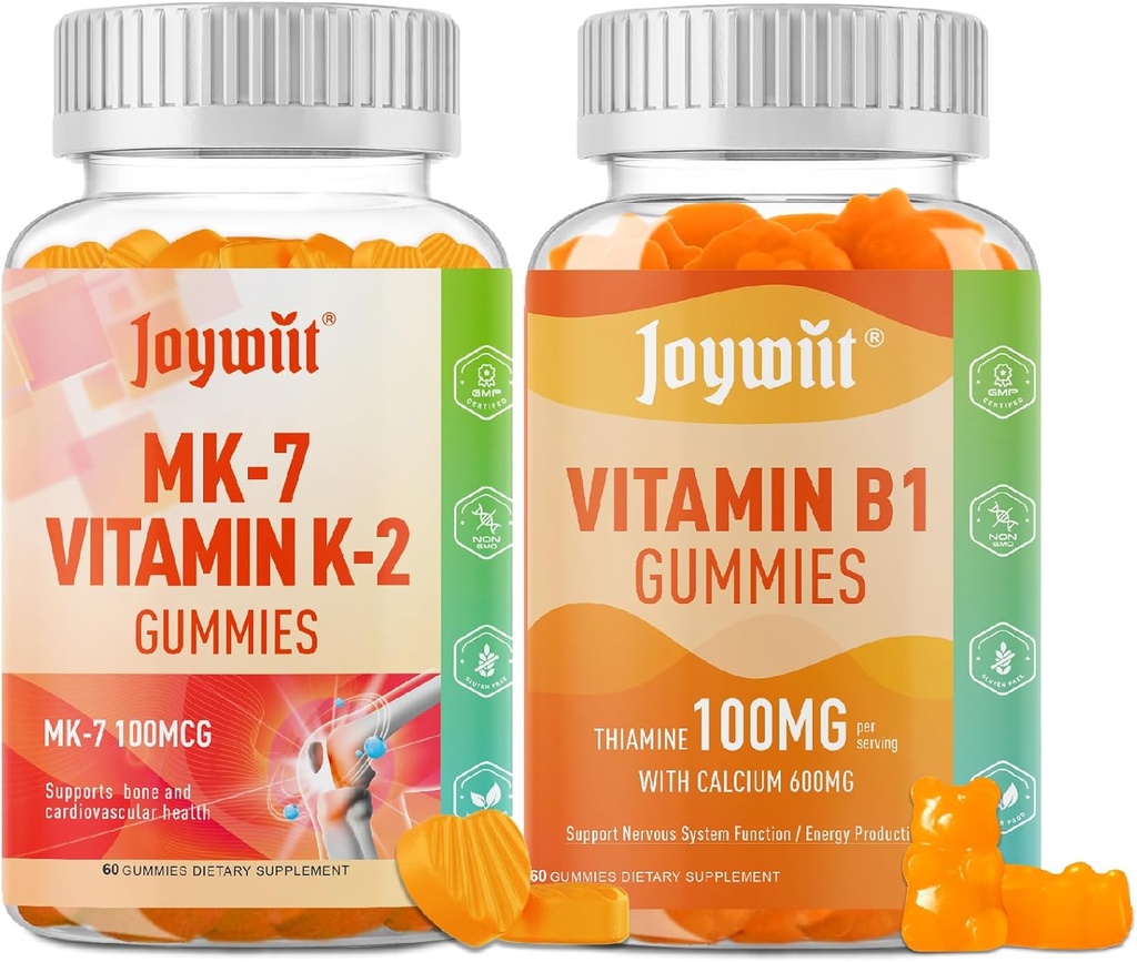 Vitamin B1 Gummies och Vitamin K2 MK7 Gummies