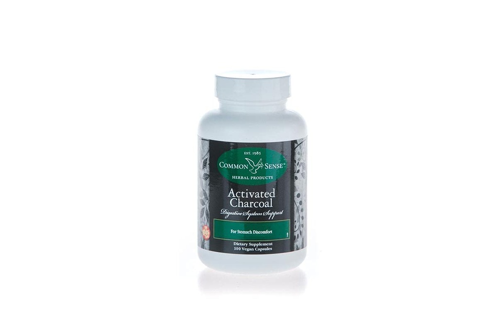 Aktiverat kol (100): Digestive System Support