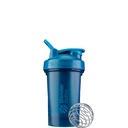 BlenderBottle Classic V2 Shaker Bottle Perfekt för Protein Shakes och Pre Workout, 20-Ounce, Ocean Blue