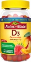 Nature Made Vitamin D3, 150 Gummies, vitamin D 2000 IE (50 mcg), D-vitamin för vuxna hjälper till att stödja immunhälsa, starka ben och tänder och muskelfunktion, 250% av det dagliga värdet för vitamin D