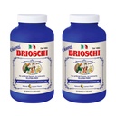Brioschi italiensk citron smaksatt Effervescent Heartburn, Upset Stomach, Acid Indigestion, 8,5 oz flaska (Pack of 2)