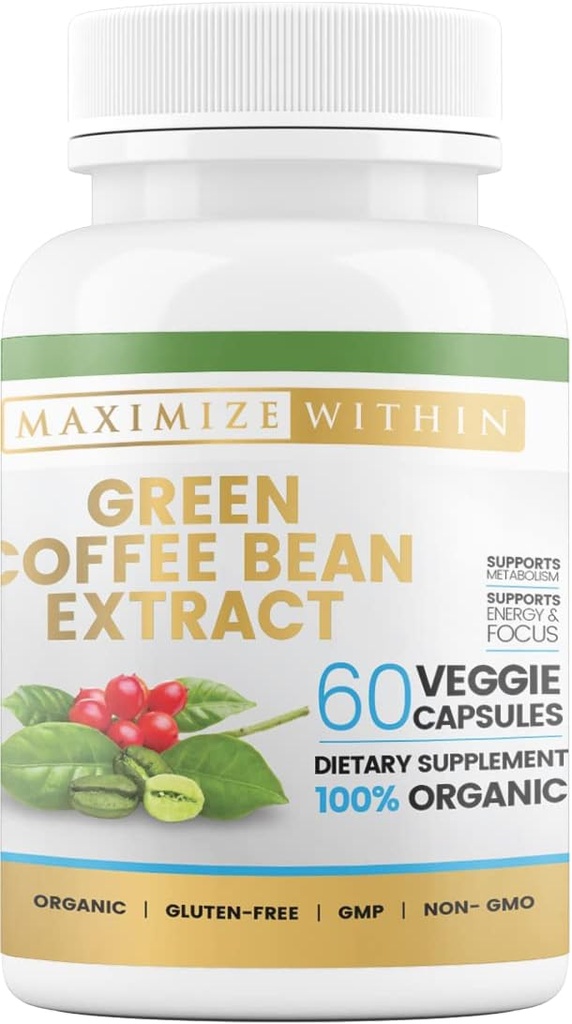 Maximera Inom Green Coffee Bean Extract, 60 ct