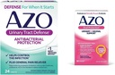 AZO Urinary Tract Defense Antibacterial Protection, hjälper till att kontrollera ett UTI tills du kan se en läkare 24 greve + Dual Protection, Urinary + Vaginal Support *, Prebiotic Plus Probiotic, 30 greve