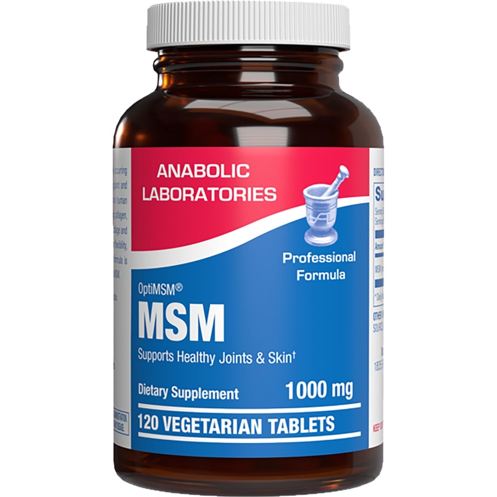 Methylsulfonylmetan MSM Supplement 1000mg - Hög styrka mjuk Tissue & Joint Support Supplement med MSM från OptiMSM - Vegetarian Non-GMO & Made i USA i cGMP Facilities - 60 portioner