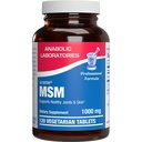Methylsulfonylmetan MSM Supplement 1000mg - Hög styrka mjuk Tissue & Joint Support Supplement med MSM från OptiMSM - Vegetarian Non-GMO & Made i USA i cGMP Facilities - 60 portioner