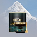 Bhumiija och Life Science Organic Resin Shilajit Supplement för män och kvinnor