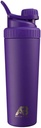 AeroBottle Cryo Shaker Cup, isolerad rostfritt stål vattenflaska och protein shaker, blandar protein och pre träning med turbulent blandning teknik, ingen blandning boll eller Wisk, 26oz, Nightfall Purple