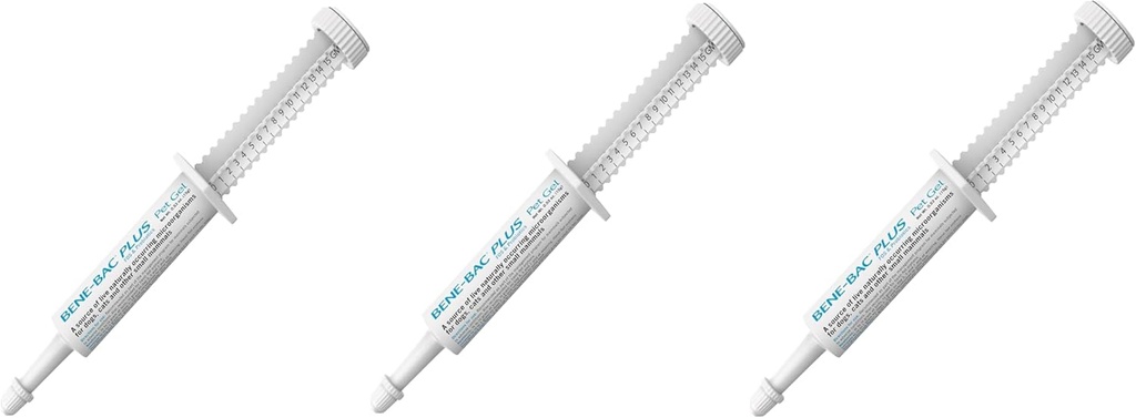 (3 Pack probiotika Pet Gel 15g Chaque X 3 Seringues)