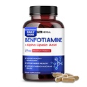 VITAL HERBAL Liposomal Benfotiamine med Alpha Lipoic Acid - Maximal Potency-Stöd Hälsosam Metabolism - Tillverkad i USA