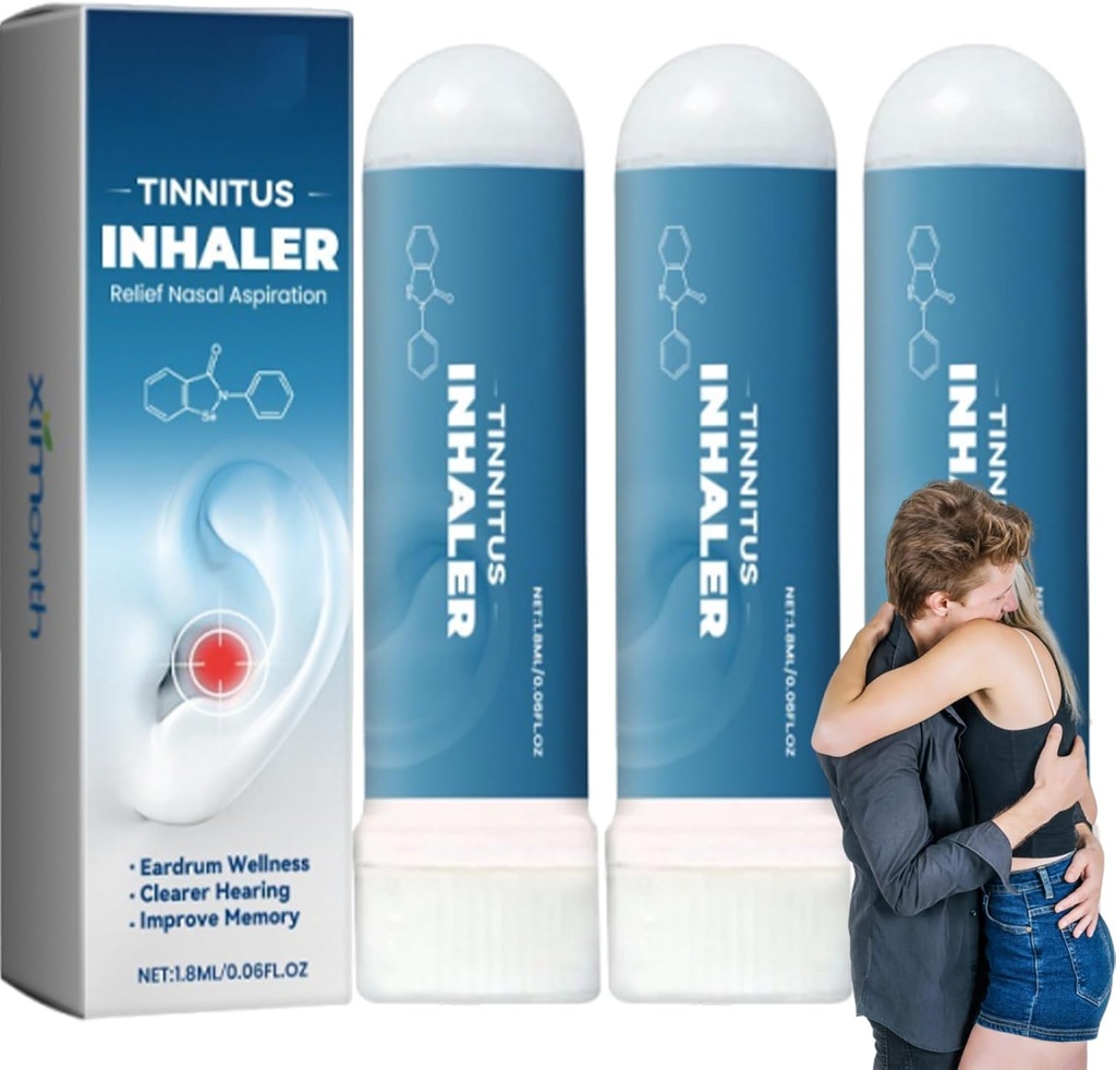 Tec Silen Tinnitus Inhaler, Echo Ease Nose Inhaler för Tinnitus, Tinnitus Inhaler, Naturlig och Gentle (3)