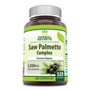 Herbal Secrets Saw Palmetto Complex Supplement | 1200 Mg | 120 kapslar | Icke-GMO | Gluten Free | Made in USA