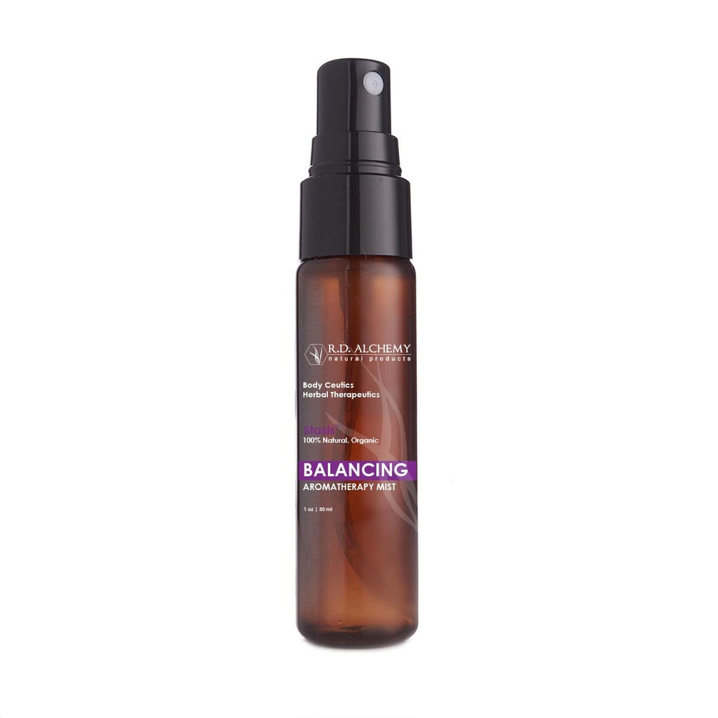 RD Alchemy - Balansera Hot Flash Mist för klimakteriet. Black Cohosh, Vitex + Marjoram och Ylang Ylang Essential Oils hjälper dig att känna dig bättre.