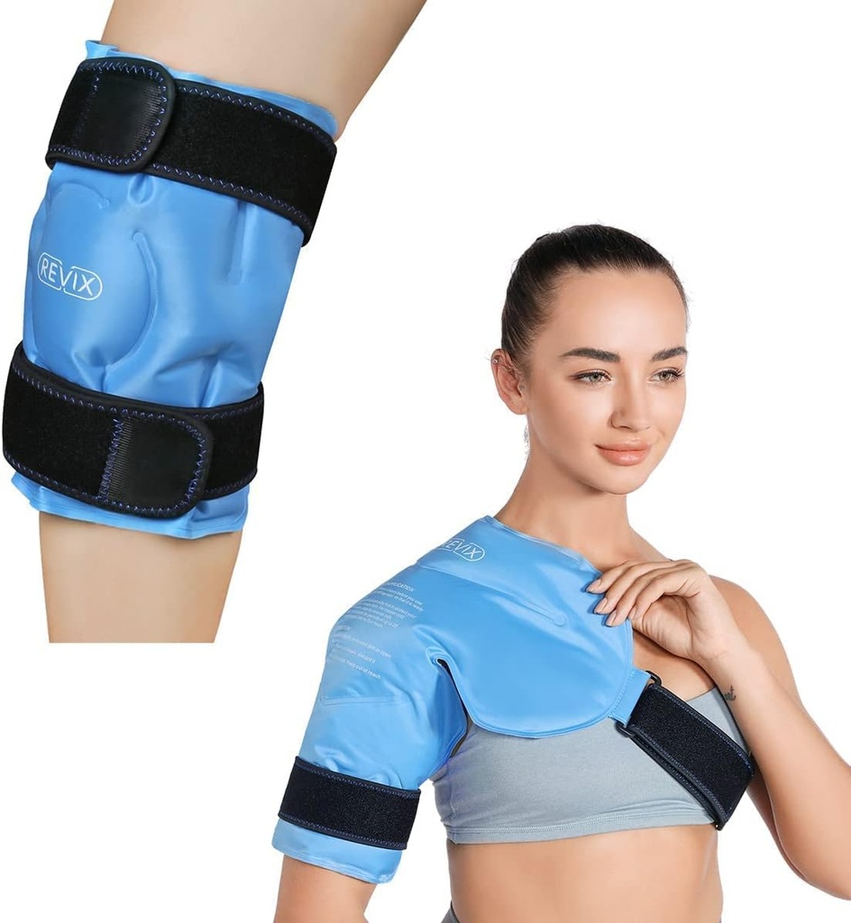 REVIX REVIX Ice Pack för Knee Pain Relief och Shoulder Ice Pack för skador återanvändbara