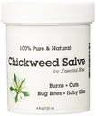 Chickweed Salve 4OZ * 100% ren * Alla naturliga organiska inga tillsatser * Soothing Anti Itch Cream * Ger lättnad från torr hud