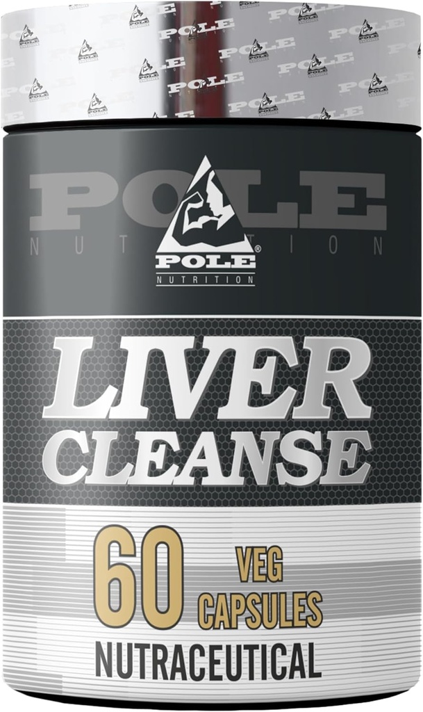 Liver Cleanse Formel med mjölk Thistle Extract & Herbs, 60 kapslar, Stöd Hälsosam Leverfunktion & Avgiftning Processer