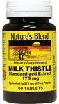 Mjölk Thistle 175 mg 60 flikar