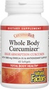 CurcuminRich Whole Body Curcumizer av naturliga faktorer, stöder ett hälsosamt hjärta, gemensamma, hjärna och inflammatoriskt svar med Omega-3 EPA och DHA, 60 mjukgels (30 portioner)