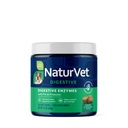 NaturVet - Digestive Enzymes - Plus Probiotics & Prebiotics - hjälper till att stödja dietförändring och ett hälsosamt matsmältningsorgan - för hundar och katter (Soft Chews, 120 Count)