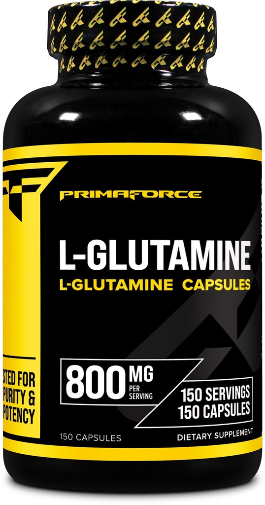 Primaforce L-Glutamine, 800 mg (150 kapslar)