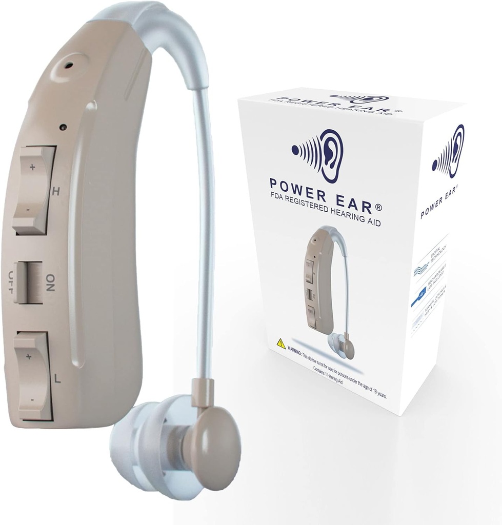 Digitala hörapparater av Cleanzone, laddningsbar hörapparat Patented Technology, Justera höga och låga ljud, hörapparater för seniorer