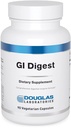 Douglas Laboratories G.I. Digest | Komplett Enzymformel Inklusive Gluten och Dairy Enzymes | 90 kapslar