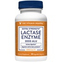 Extra styrka Lactase Enzyme a "Digestive Aid a" 3 000 ALU (90 Vegetable Capsules)